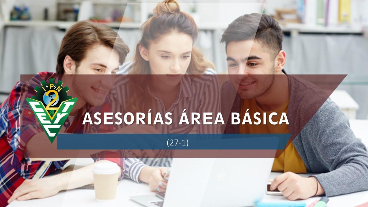 Asesorías Área Básica 27-1
