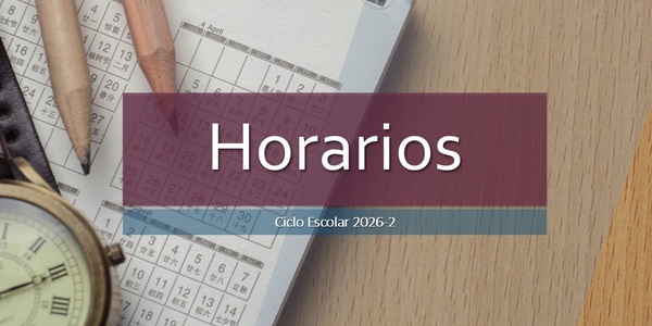 Horarios Ciclo 2026-2