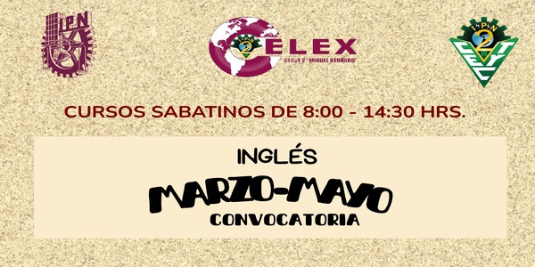 Cursos Sabatinos de Inglés