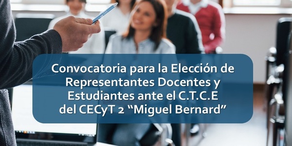 Convocatoria  Elección Consejo 27-1